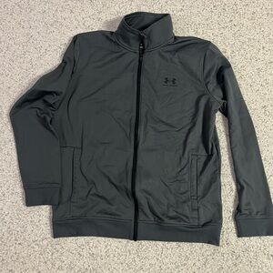 Under Armour Charcoal Full-Zip Hoodie